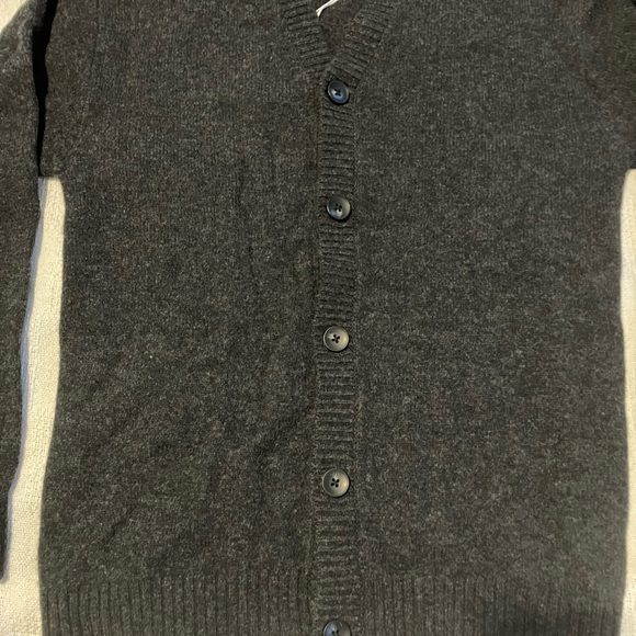 Everlane Felted Merino Cardigan Sweater Charcoal small NWT - Picture 4 of 10